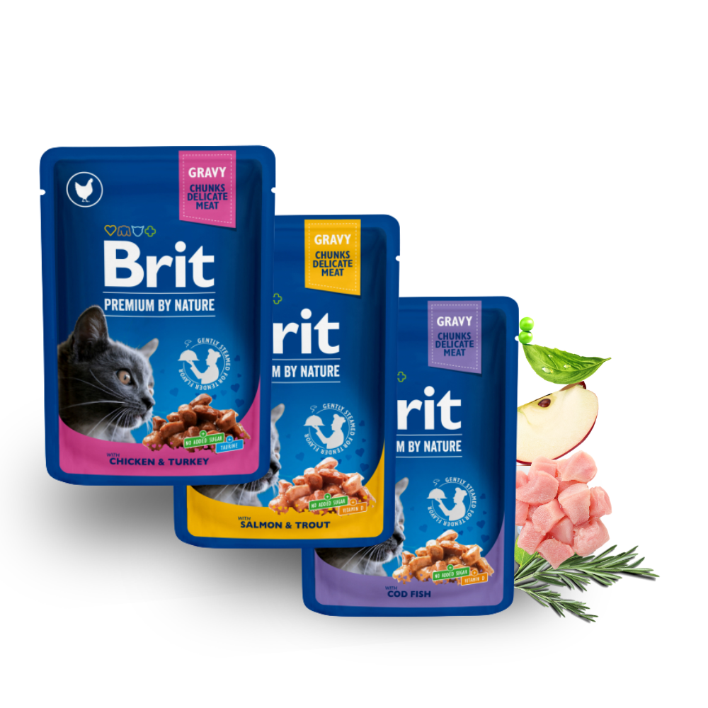 Brit Premium Wet Food for Cats