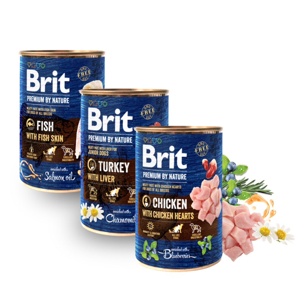 Brit Premium Wet Food for Dogs