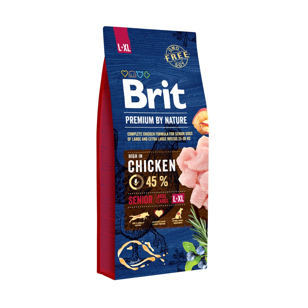 Brit Premium Dog Dry Food Senior Large & XLarge