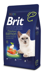 Brit Premium Sterilised Adult Cat Dry Food - Salmon