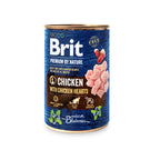 Brit Premium Adult Wet Dog Food with Chicken & Hearts