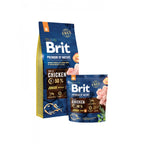 Group packshot of Brit dog food for junior dogs medium 