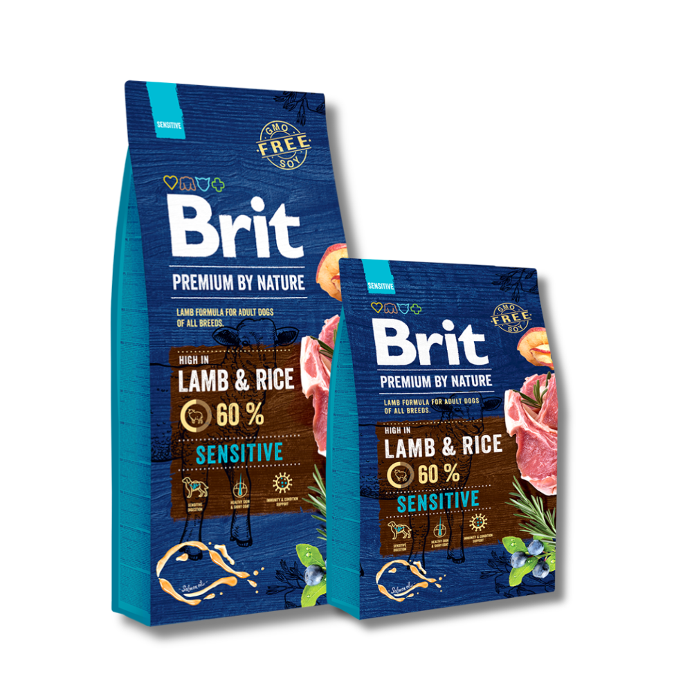Brit Premium Dog Adult Dry Food Sensitive Lamb