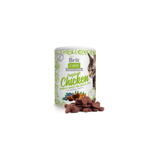 Brit Care Adult Superfruits Chicken Cat Snack